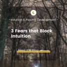 3 Fears that Block Intuition