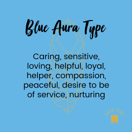 blue aura personality type description