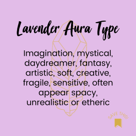 lavender aura personality type description