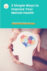 3 ways to improve your mental health