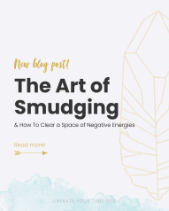 New blog post on smudging!