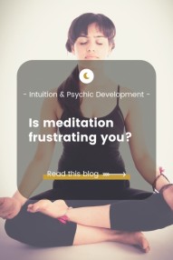 Is meditation frustrating you Blog - woman meditating