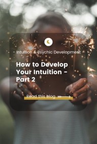 How to Develop Your Intuition Blog - woman with fire cracker